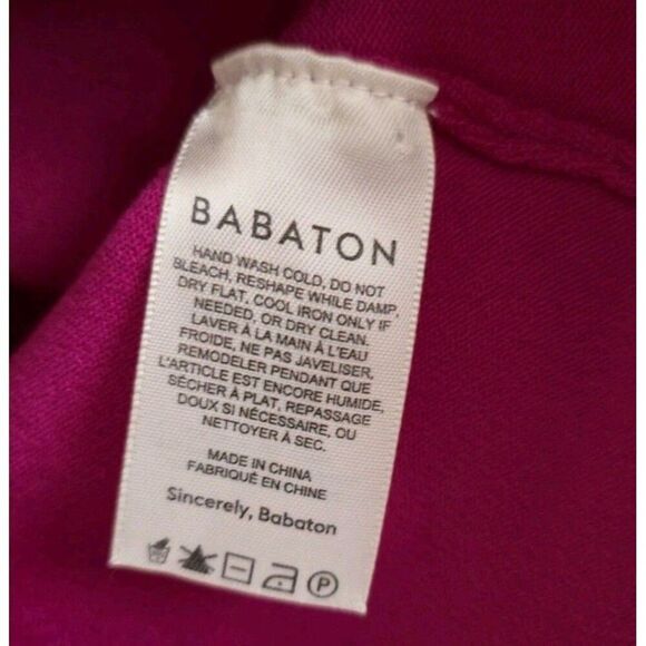 Aritzia Babaton Sculpt Knit Sweater Top Long Sleeve Size L - Picture 3 of 6